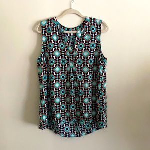 Multicolored Crown & Ivy Blouse